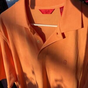 IZOD Polo – Orange Cotton Pique Shirt (Men’s M) - NWT